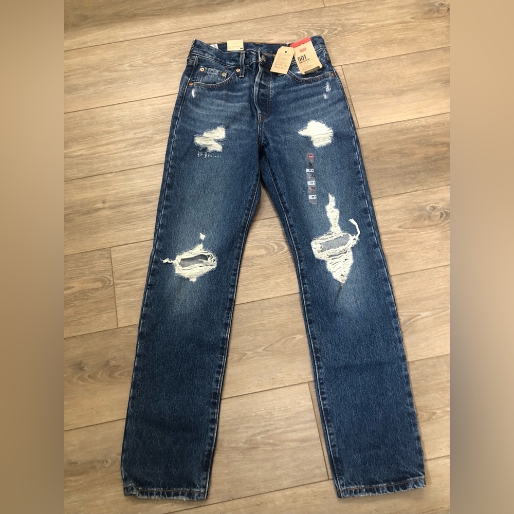 Womens Levi’s 501 Original size 25x30